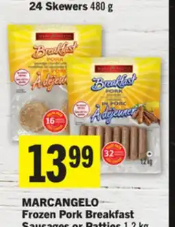 Foodland Frozen Pork Breakfast Sausages or Patties offer