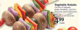 Fortinos Vegetable Kebobs offer