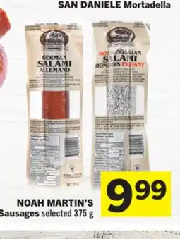 Foodland Sausages offer