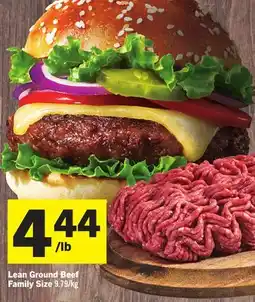 Foodland Lean Ground Beef Family Size offer