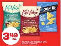 Metro MISS VICKIE'S OR POPCORNERS CHIPS offer