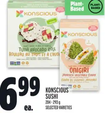 Metro KONSCIOUS SUSHI offer