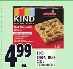 Metro KIND CEREAL BARS offer