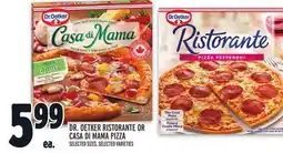 Metro DR. OETKER RISTORANTE OR CASA DI MAMA PIZZA offer
