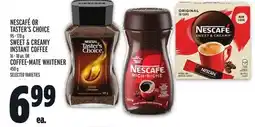 Metro NESCAFÉ OR TASTER'S CHOICE offer