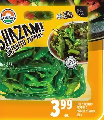 Metro HOT SHISHITO PEPPERS offer