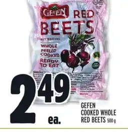 Metro GEFEN COOKED WHOLE RED BEETS offer