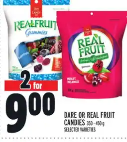 Metro DARE OR REAL FRUIT CANDIES offer