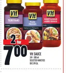 Metro VH SAUCE offer