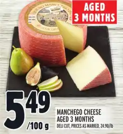 Metro MANCHEGO CHEESE AGED 3 MONTHS offer
