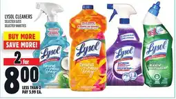Metro LYSOL CLEANERS offer