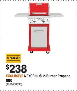 Home Depot EXCLUSIVE NEXGRILL 2-Burner Propane BBQ offer
