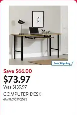 Walmart COMPUTER DESK offer