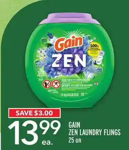 Metro GAIN ZEN LAUNDRY FLINGS offer