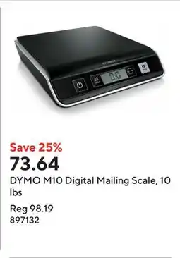 Staples DYMO M10 Digital Mailing Scale, 10 lbs offer