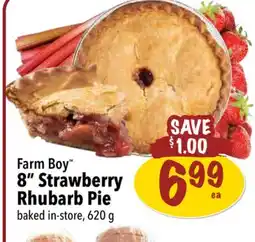 Farm Boy Farm Boy 8 Strawberry Rhubarb Pie offer