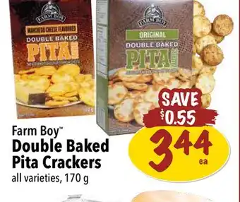 Farm Boy Farm Boy Double Baked Pita Crackers offer