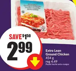 Chalo FreshCo Extra Lean Ground Chicken 454 g offer