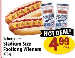Farm Boy Schneiders Stadium Size Footlong Wieners offer