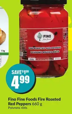 Chalo FreshCo Fino Fine Foods Fire Roasted Red Peppers 660 g offer