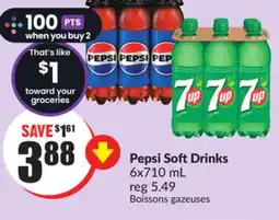 Chalo FreshCo Pepsi Soft Drinks 6x710 mL offer