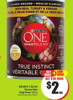 Chalo FreshCo Purina One Dog Food offer