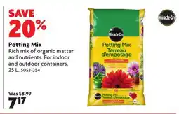 Home Hardware Potting Mix offer