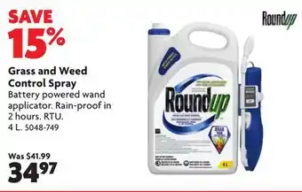 Home Hardware Grass and Weed Control Spray offer