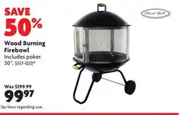 Home Hardware Wood Burning Firebowl offer