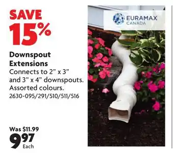 Home Hardware Downspout Extension offer