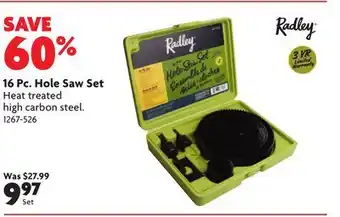 Home Hardware 16 Pc. Hole Saw Set offer