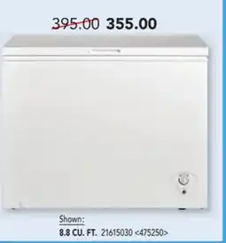 RONA MIDEA chest freezers 8.8 CU. FT offer