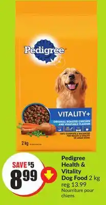 FreshCo Pedigree Health & Vitality Dog Food 2 kg offer