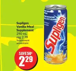 FreshCo Supligen vanilla Meal Supplement 290 mL offer