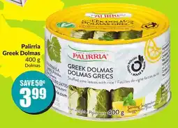 FreshCo Palirria Greek Dolmas 400 g offer