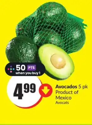 FreshCo Avocados 5 pk Product of Mexico offer