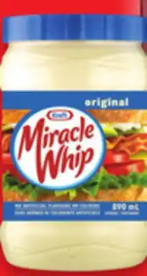Walmart Miracle Whip 890 ml offer