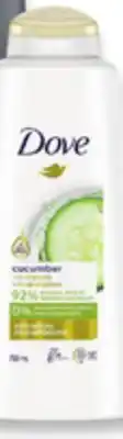 Walmart Dove Shampoo offer