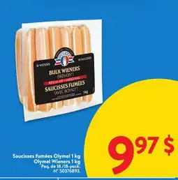 Walmart Olymel Wieners 1kg offer