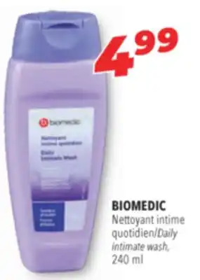 Familiprix BIOMEDIC, Daily intimate wash, 240 ml offer