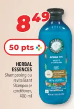Familiprix HERBAL ESSENCE, Shampoo or conditioner, 400 ml offer
