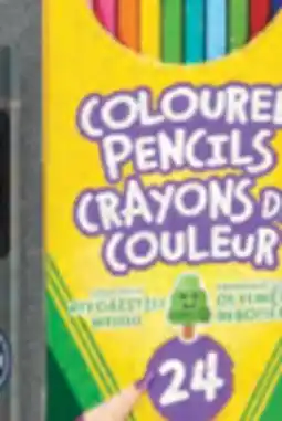 Familiprix CRAYOLA, Wood coloured pencils, 24 units offer