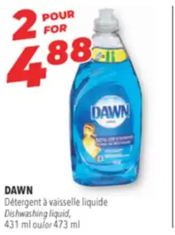 Familiprix DAWN, Dishwashing liquid, 431 ml ou/or 473 ml offer
