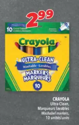 Familiprix CRAYOLA, Ultra-Clean, Washabel markers, 10 units offer