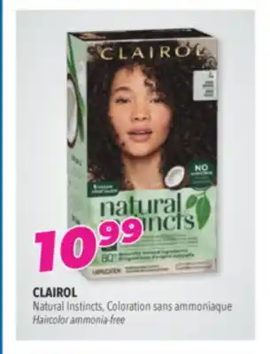 Familiprix CLAIROL, Natural Instincts, Haircolor ammonia-free offer
