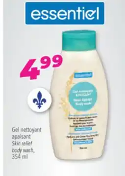 Familiprix ESSENTIEL Skin relief body wash, 354 ml offer
