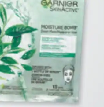 Familiprix GARNIER Selected facial care products offer