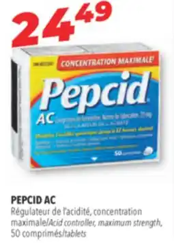 Familiprix PEPCID AC, Acid controller, maximum strength, 50 tablets offer