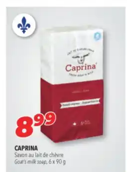 Familiprix CAPRINA, Goat's milk soap, 6 x 90 g offer