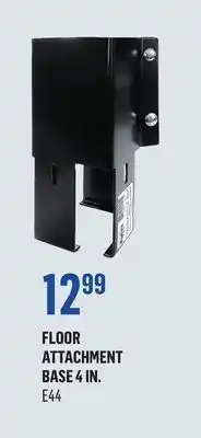 Canac Floor Attachment Base 4 in offer